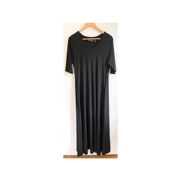 Attiudes by Renee Jersey Illusion Waist Maxi Dress - Picture 1 of 3